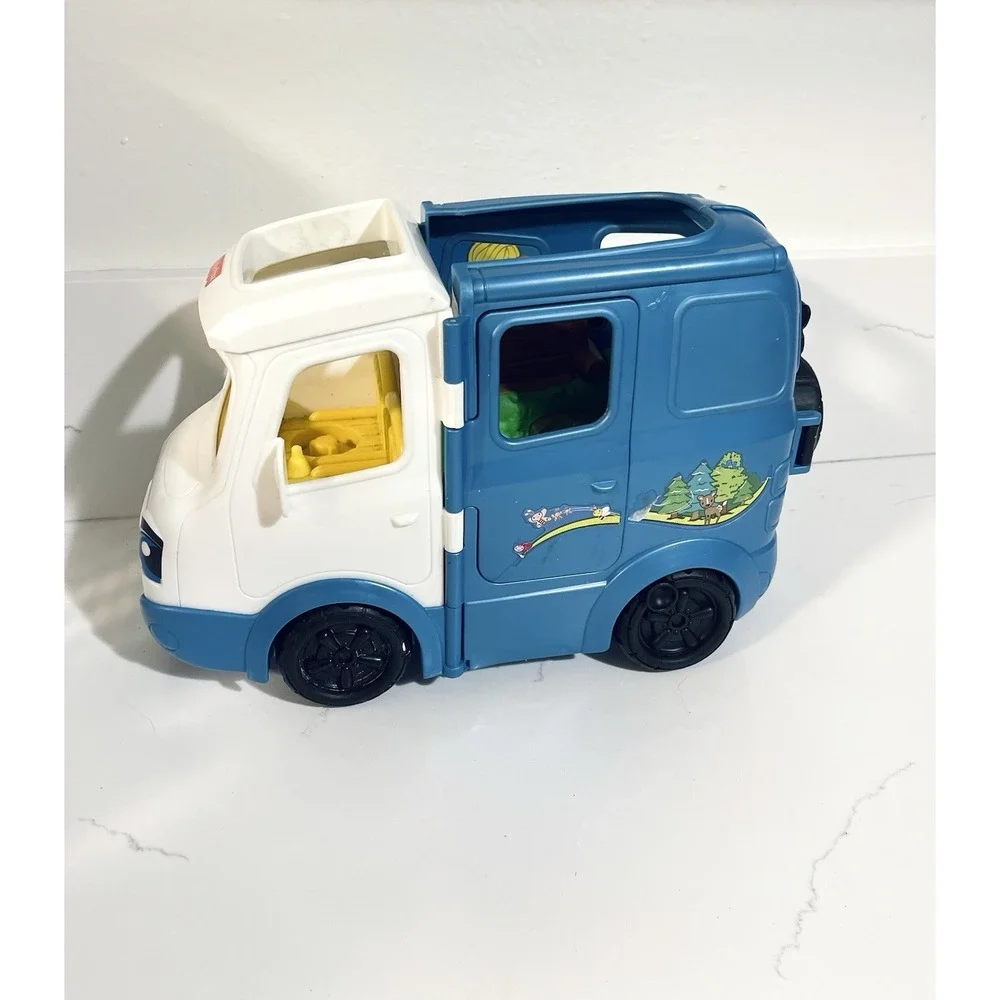 Fisher Price Little People Songs & Sounds Camping Van‎ RV Motor Home Camper